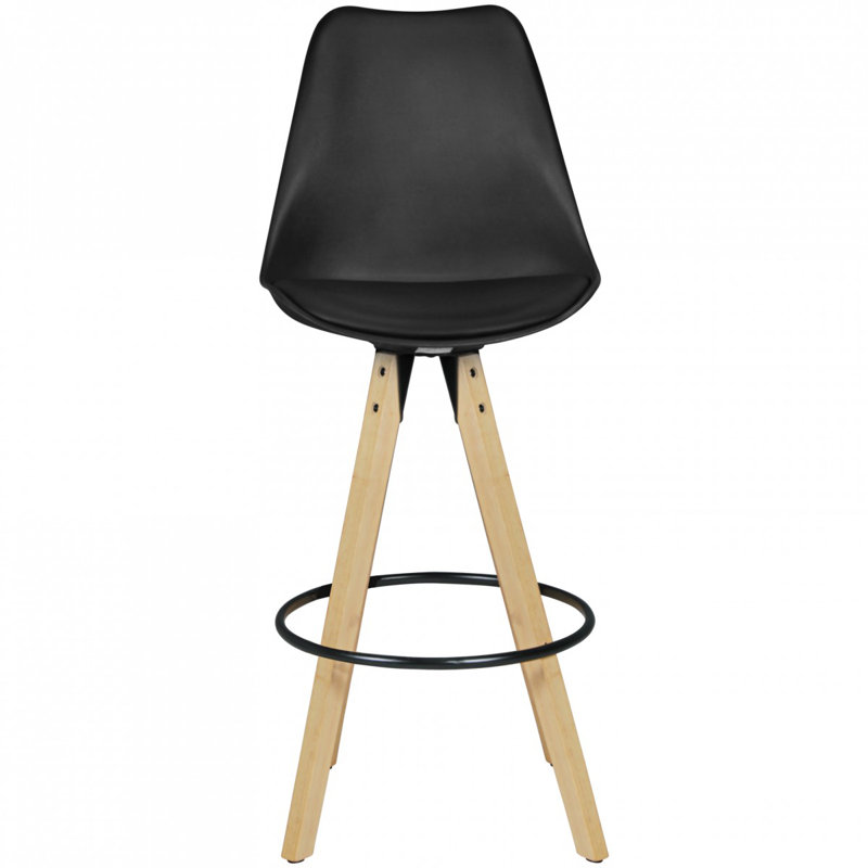 Hobbs Upholstered Counter Stool with Metal Frame
