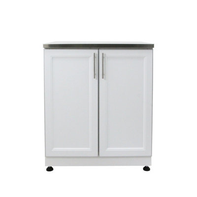Armoire de cuisine extérieure à 2 portes Blue Sky Outdoor Living, OKC3026WSD2W