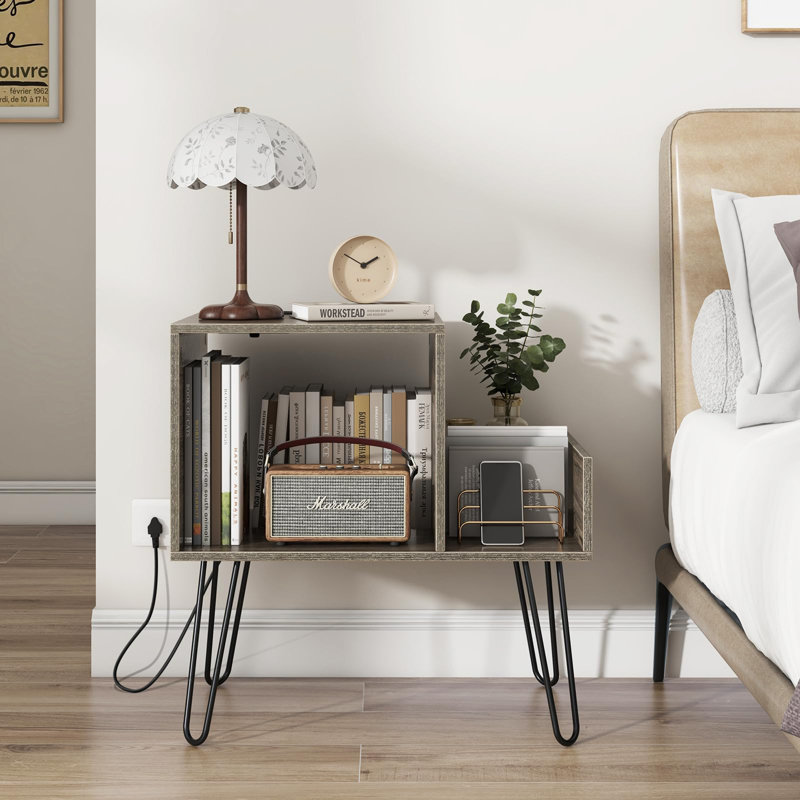 Campbelltown Engineered Wood Free Standing Magazine Rack