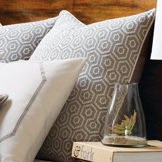 Gavin Cotton Geometric Sham