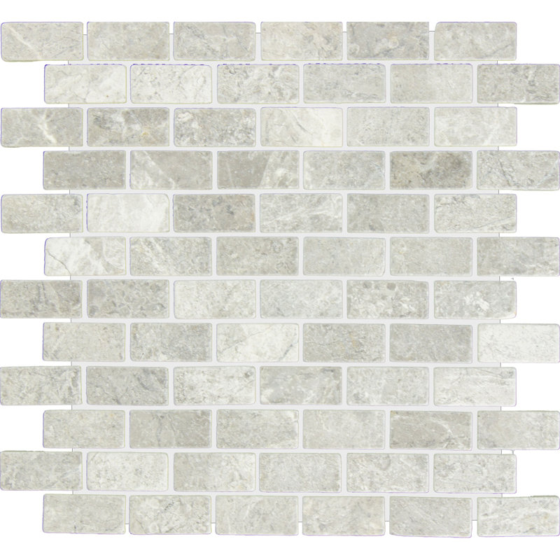 Carreau de mosaïque en marbre et brique