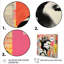 Coloré popart iconique, reine du Royaume-Uni 3 - Art mural célébrité-100058993-100058994