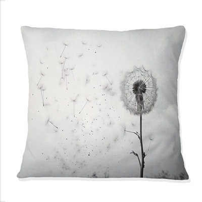 Coussin Minimalisme Dandelion Natures Fragilité I