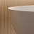 57" Freestanding Solid Surface Bathtub With Pop-Up Drainage And Overflow-119713713