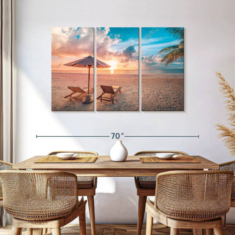 Gillard Beach Sunset Time, 36" H x 57" W