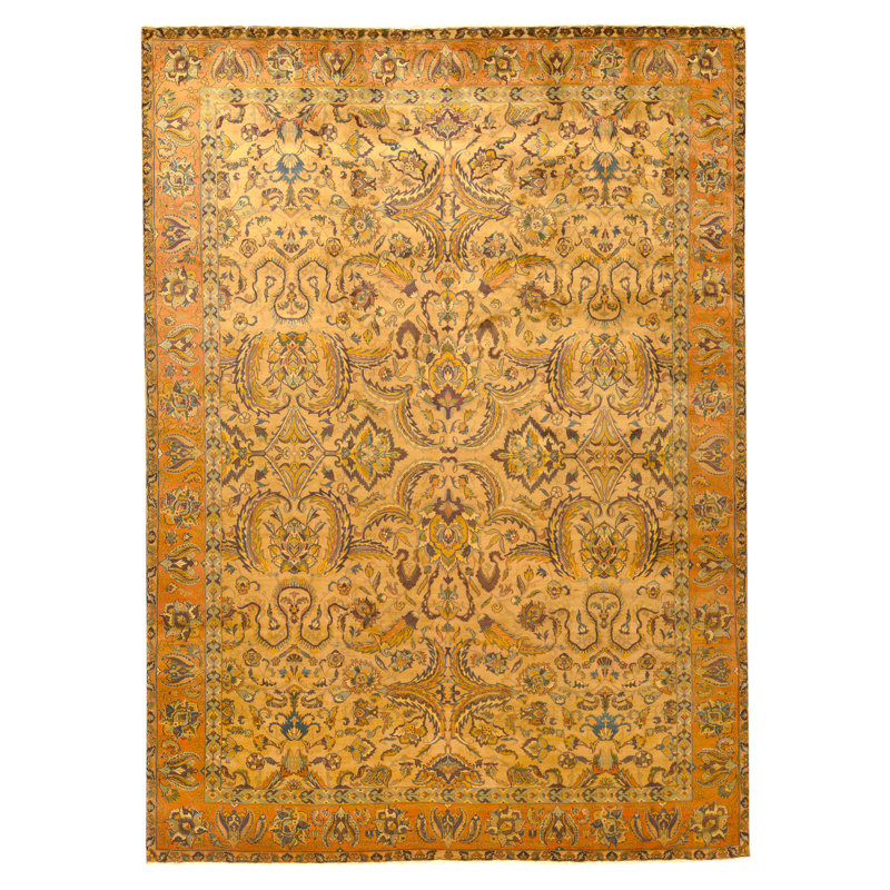 Handmade Wool Oriental Area Rug