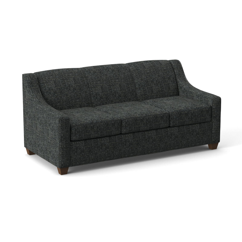 Canapé-lit 76 po avec coussins réversibles Phillips, Hybride, Connelly Crow, Noyer Montana