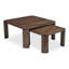 Idanell Nesting Coffee Table Deep Brown