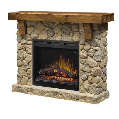 FIELDSTONE Dimplex 54.6 " W Brown Electric with BTU 5118