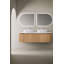 Infinity 70.9'' W Double Vanity with Mirror