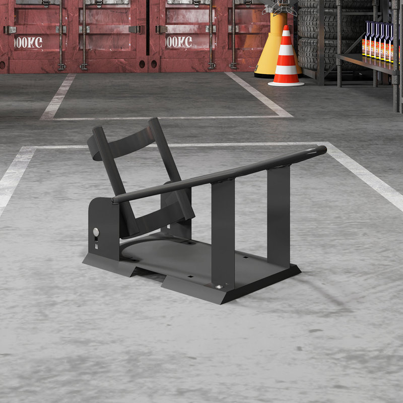 Cale de roue de moto, support de roue de moto 1800 lb, noir