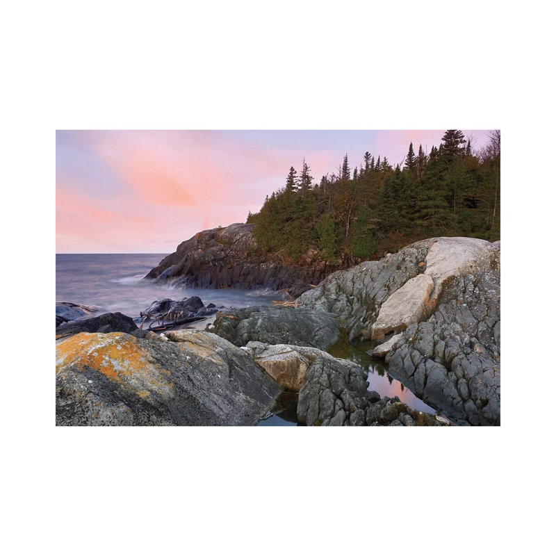 Horseshoe Bay On Lake Superior, Pukaskwa National Park, Thunder Bay, Ontario, Canada by Tim Fitzharris - Wrapped Canvas Print