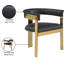 Chaise avec accoudoirs à dossier rembourré Romeo-1223767013-1223767014