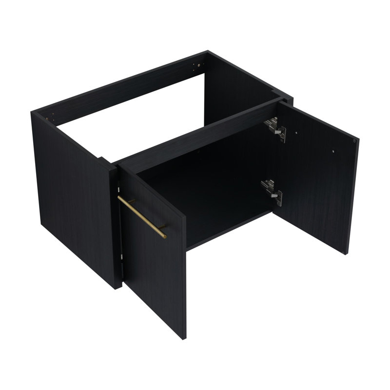 Ensemble de meuble-lavabo simple 29,5 avec plateau Thord
