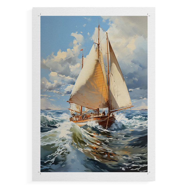 NAUTICAL Series CCGLV III - Impression sur toile seulement - NON CADRE, H 18 po x l 12 po