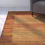 Tapis géométrique en laine tissé à la main Donaghy-23028272