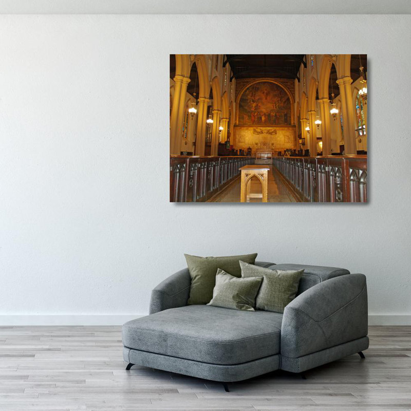 New York City Church of Ascension, H 28 po x l 37 po