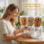 Plastic Food Storage Container - Set of 3 Containers and Lids-1524758289