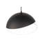 1 - Light Black / White / Golden Dome Pendant
