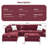 Rovina Upholstered L-Shaped Sectional Reversible-986950793