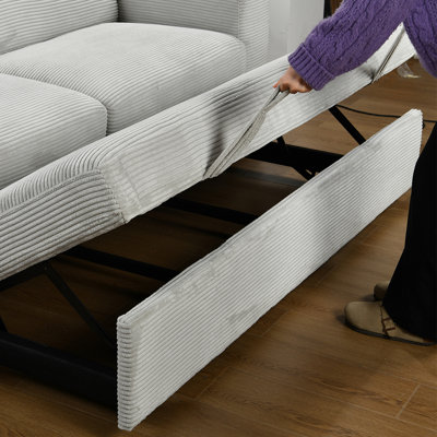 Mitzl Upholstered 88'' Sleeper Sofa