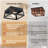 2-Light Finished Cage Classic Modern Dimmable Flush Mount Light-111302575