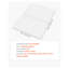 Tapis de chaise 36 po x 48 po en PVC transparent pour planchers recouverts de tapis - Protecteur de plancher de bureau robuste et antidérapant