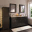 Base de meuble-lavabo double 60 po Robertson