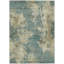 Tapis bleu sarcelle lavable à la machine intérieur / extérieur Xhevrie-111923877