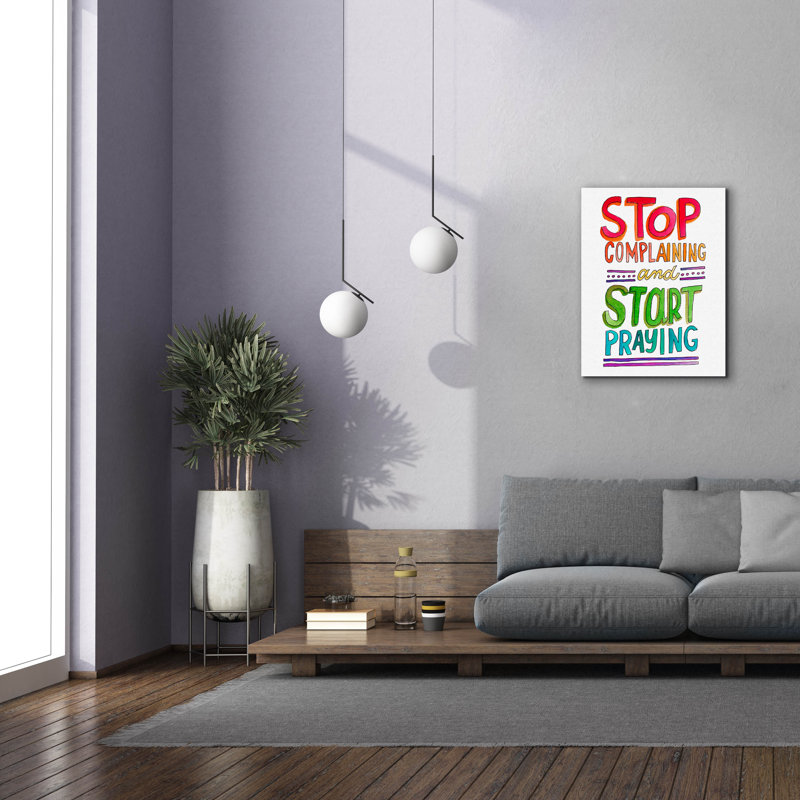 «Epic Graffiti» «Stop Complaigning» par Elizabeth Caldwell, art mural