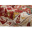 Tapis rouge / beige tissé à la machine Canberra-26066079