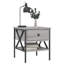 Tahnaout 40cm W Iron Bedside Table-135005044-169839290