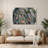Botanical Succulents Gray Metal Wall Art-1472801234