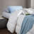 All Season Duvet Insert - 100% Cotton Shell Goose Feather Down Comforter with 8 corner tabs-1976412985