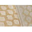 Rug & Kilim’S Modern Block Print Rug In Gold With Cream Floral Pattern-657554450