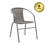 Basdeo Premium All-Weather Wicker Outdoor Stacking Dining Armchair