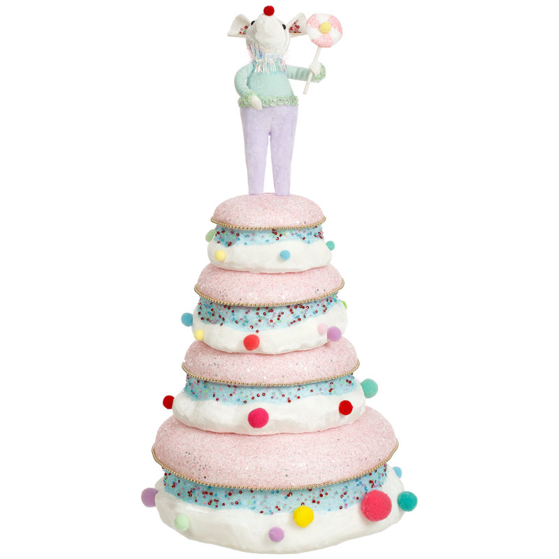 Stacked Cake With Mouse - 20 Inches