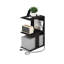 Table de bout avec rangement ouvert Ebern Designs Addae, table de bout avec port USB et port de charge de type C, espresso-1302389218