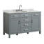 Ensemble de meuble-lavabo simple 55 po Bristol-330812826