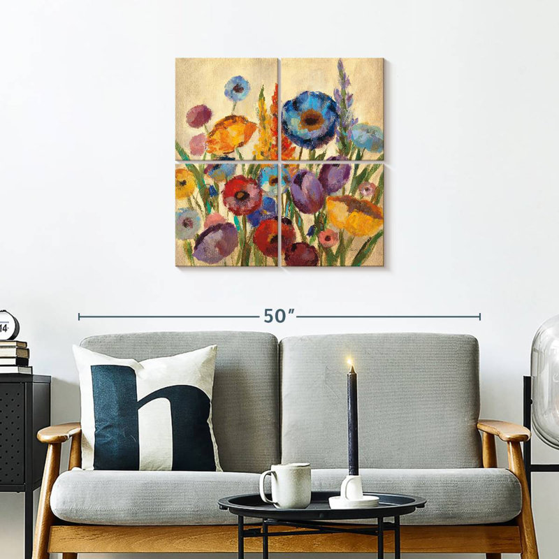 Harnek Garden Hues II, H 26 po x l 26 po