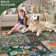 Kaldi Machine Washable Area Rugs for Dining Room Office,Large Carpet Rug for Nursery Room