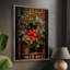 «Christmas Holiday Art DCL XXIV», reproduction d'art encadrée - bois massif-1366089350