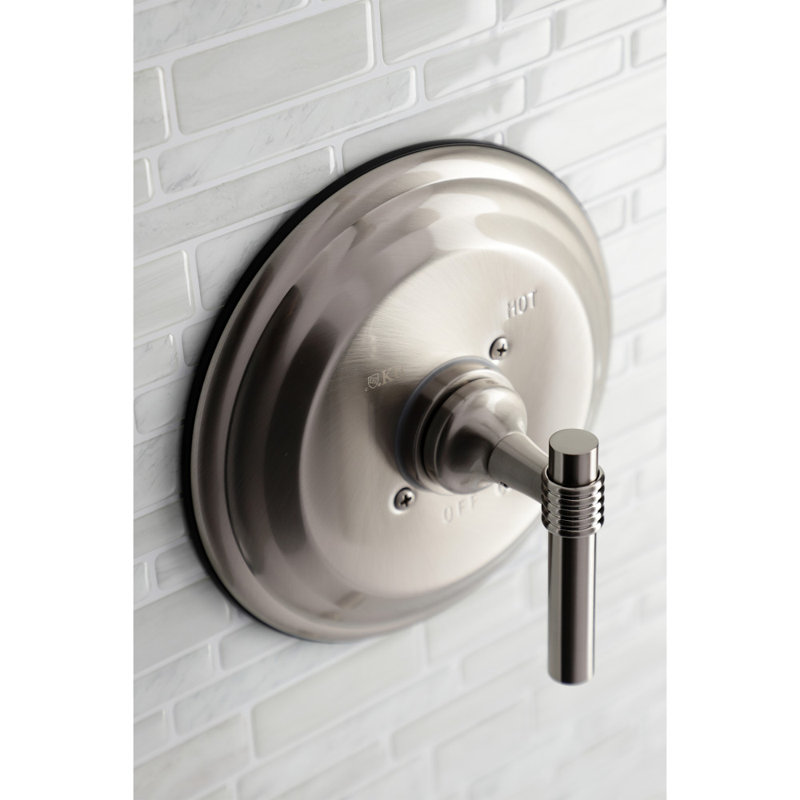 Garniture de robinet de douche à pression équilibrée avec soupape brute et