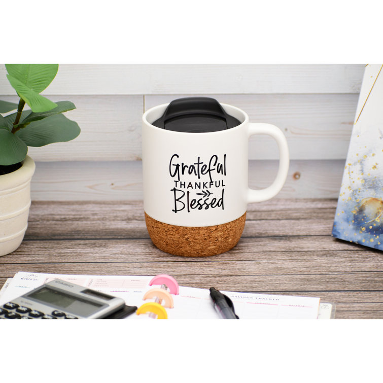 C&F Home 30 oz. Grateful, Thankful, Blessed Mug