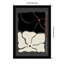 «Two by Two Flower Gray» par Frances Collett - reproduction d'un seul cadre-1163611905-1163611912