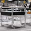 Ensemble de table et chaises de plomberie de style industriel-535994110