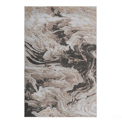 Abstract Non-Shedding Living Room Bedroom Dining Home Office Stylish And Stain Resistant Area Rug