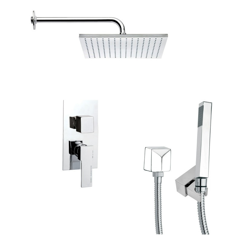 Orsino Complete Shower System with Rough in-Valve