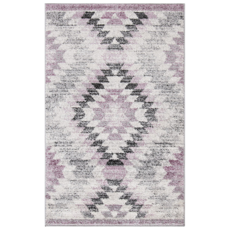 Tapis intérieur / extérieur Finney Southwestern, Rectangle 3 pi x 5 pi