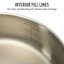 Martha Stewart 10 Pieces Stainless Steel Cookware Set-109213697